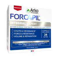 Arkopharma Forcapil Integral Expert Chute, Croissance, Force et Réparation 168 Gélules