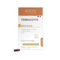 Biocyte Terracotta Bronzage 30 gélules Biocyte Terracotta Bronzage 30 gélules