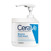 Cerave Body Baume Hydratant Pot Pompe Visage Et Corps Peaux Seches A Tres Seches 454g