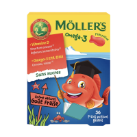 Moller’S Oméga-3 P’tits poissons 36 gommes Moller'S Oméga-3 P'tits poissons 36 gommes