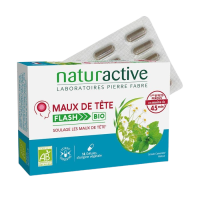 Naturactive Maux de Tête Flash Bio 14 gélules