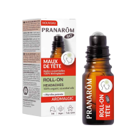 Pranarôm Aromalgic Roll-On Maux de Tête Bio 5ml