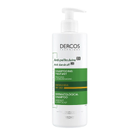 Vichy Dercos Shampooing Anti-Pelliculaire Traitant Pellicules et Démangeaisons Cheveux Secs 390ml